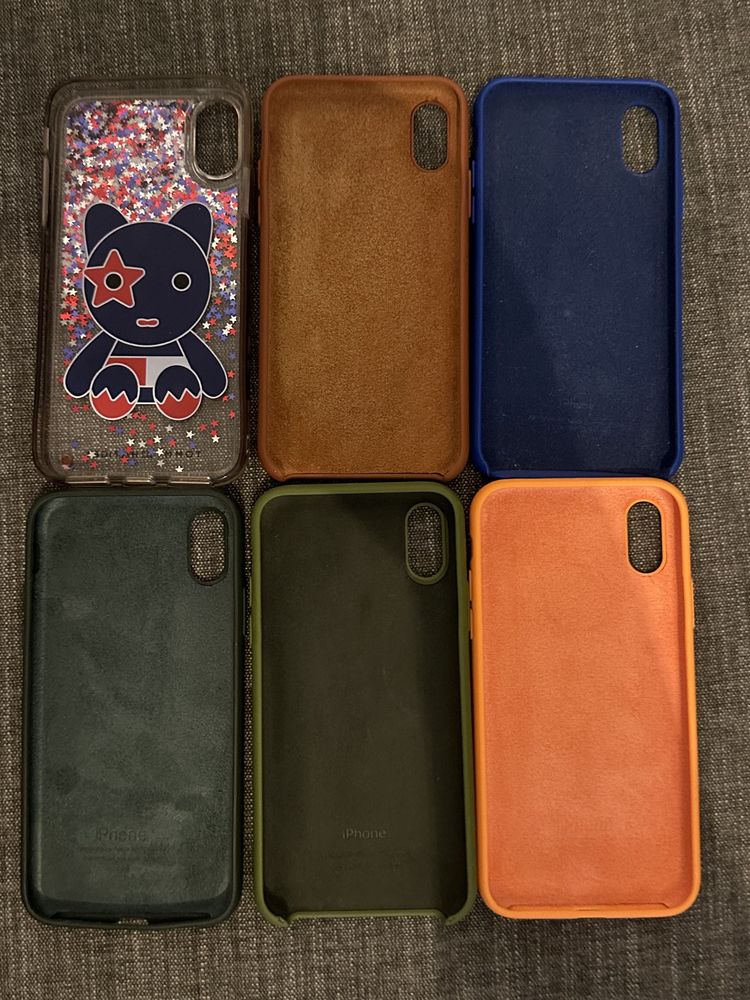 6 Capas IPhone X - 1 tommy hilfiger e restantes Apple