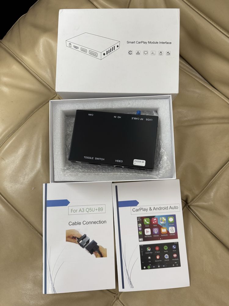 Блок CarPlay AndroidAuto для Audi A3 MIB1 High