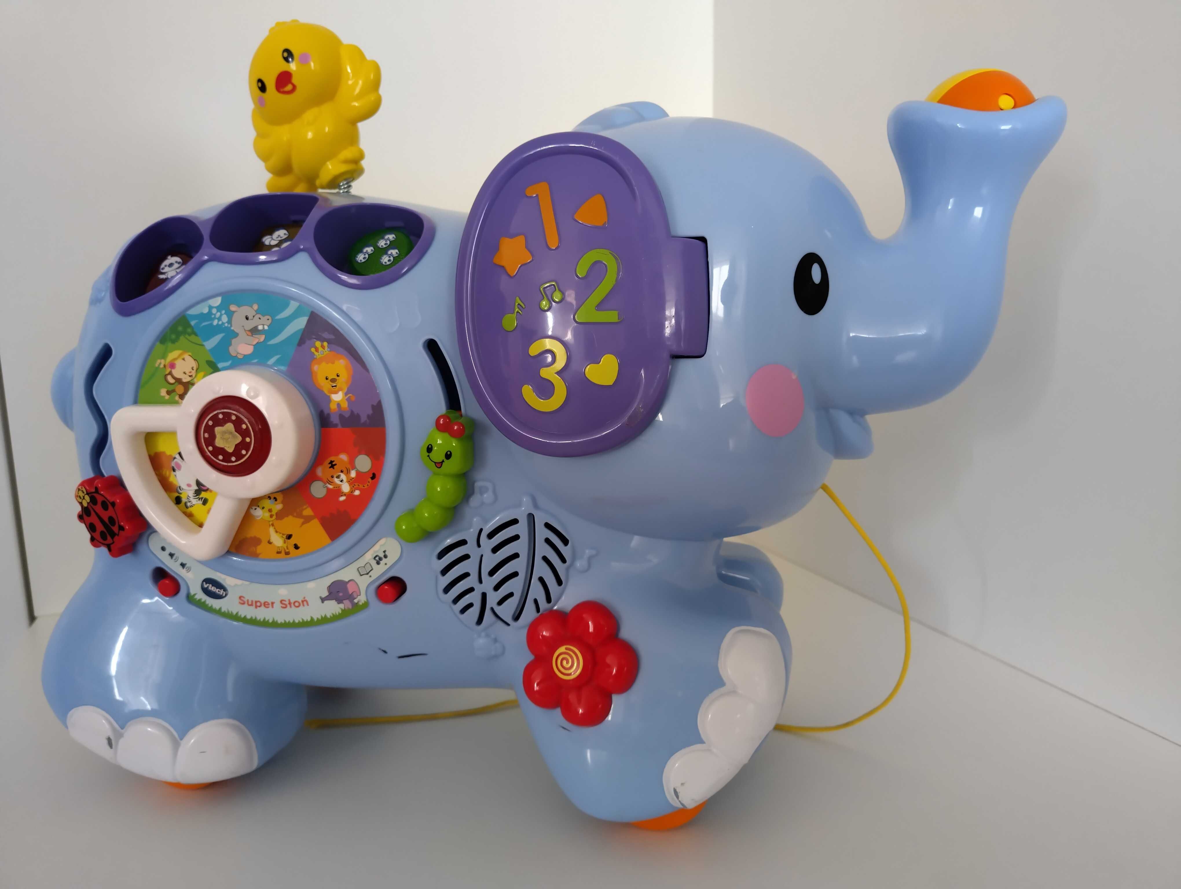 VTech Edukacyjny interaktywny Super Słoń