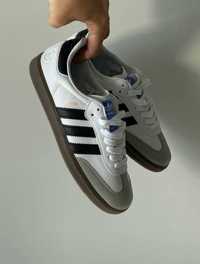 Кеди Adidas Samba White Black 39р,25см