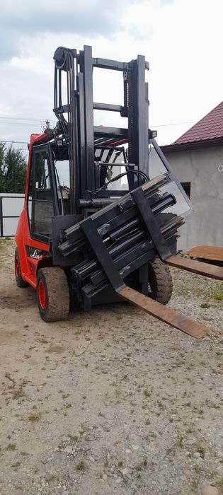 Продається терміново навантажувач вилковий з ротатором Linde h70d 2