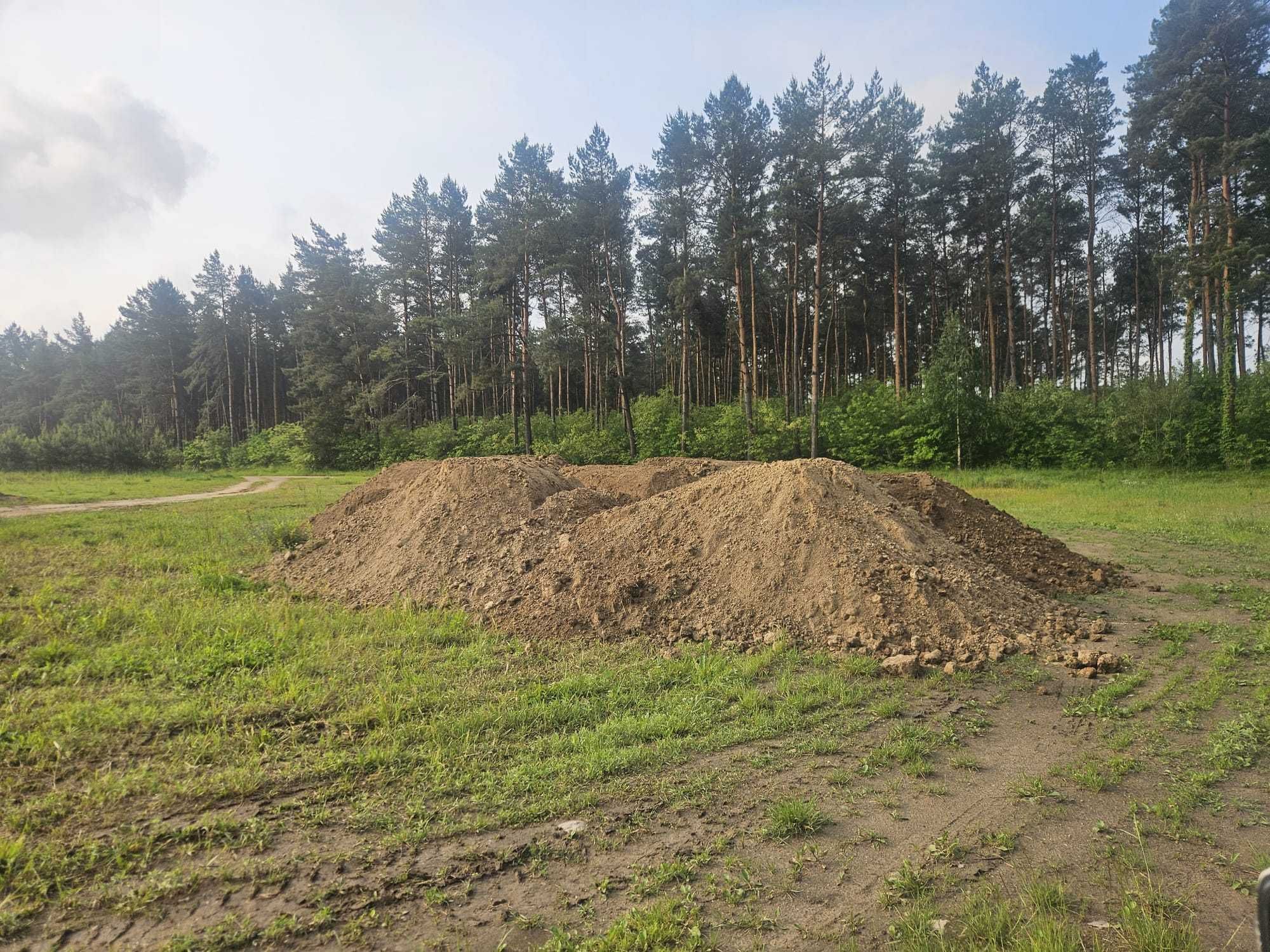 Oddam piasek, ziemię z wykopu.  Możliwy transport Osówiec