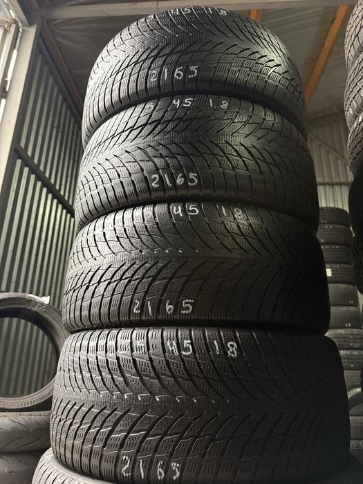 255/45/18 Nokian комплект зима склад резина шини б/у