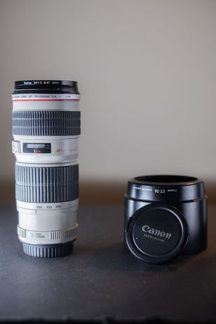 Objetiva lente Canon EF 70-200 f/4 L USM