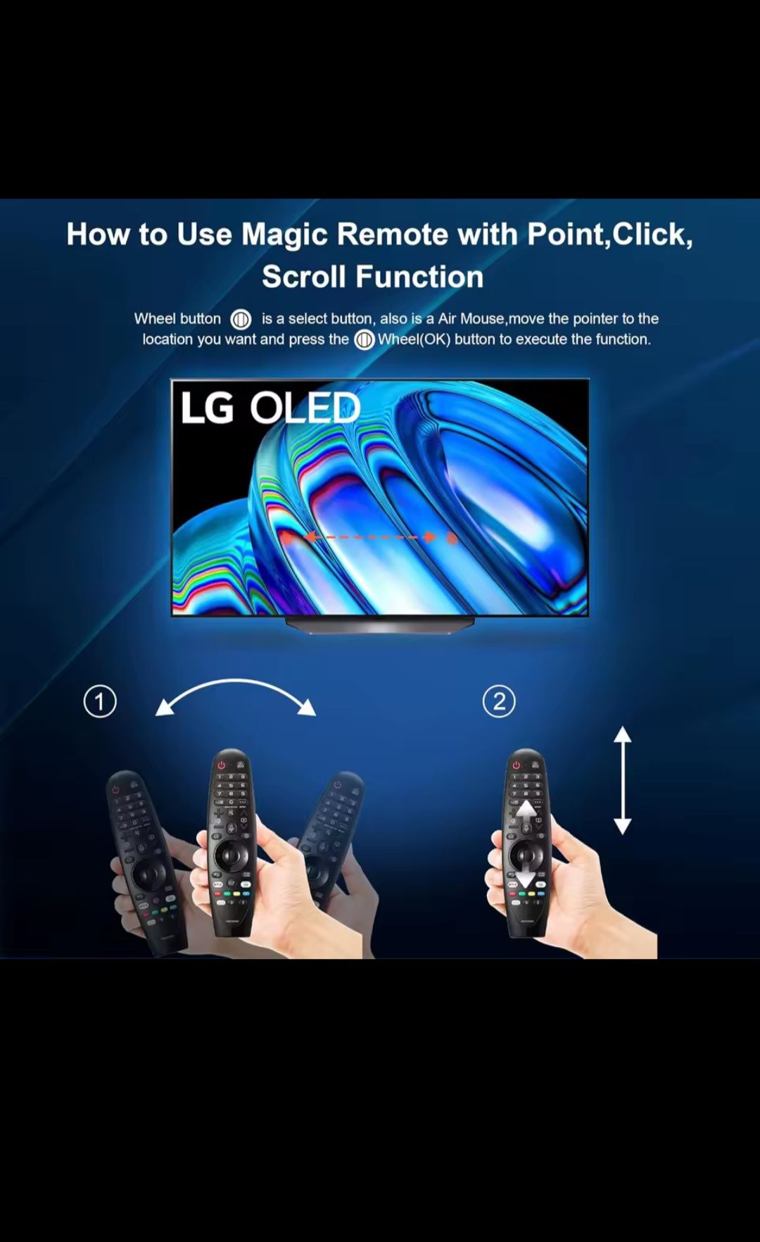 Pilot do Lg magic voice scroll myszka funkcja głosowa GRATIS