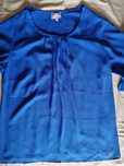 Blusa azul nova tam. 38
