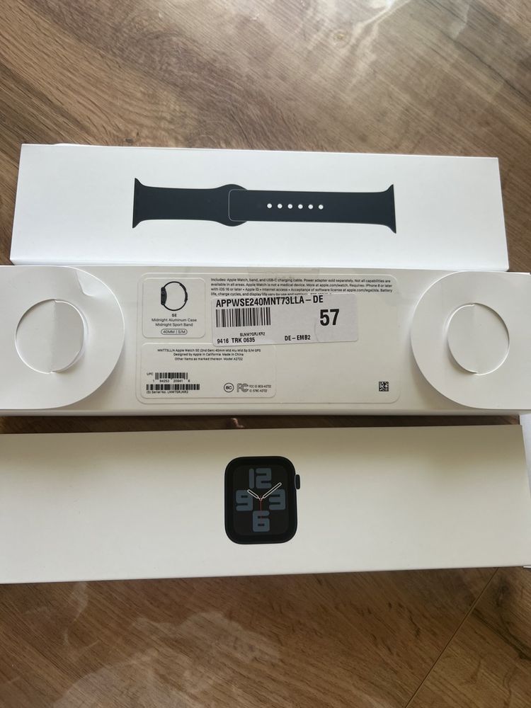 apple watch SE 40 mm Black