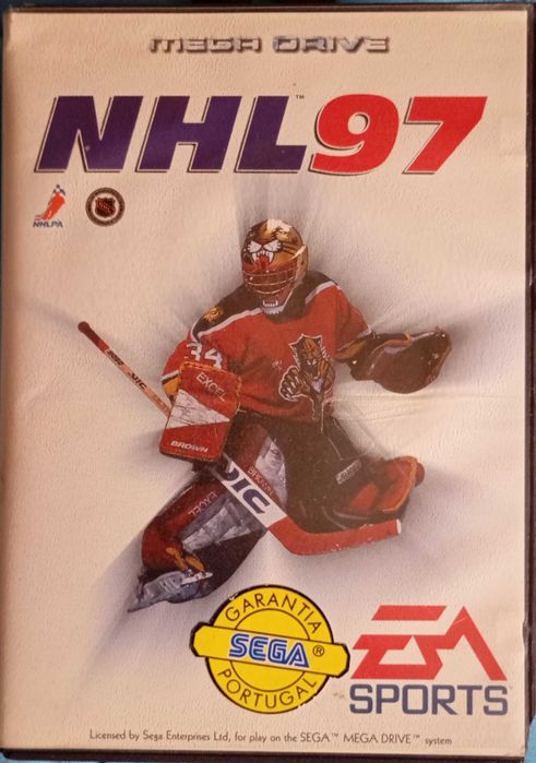 Jogo "NHL 97" (SEGA - Mega Drive)