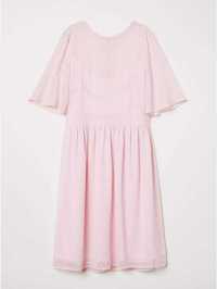 Różowa sukienka 34 H&M