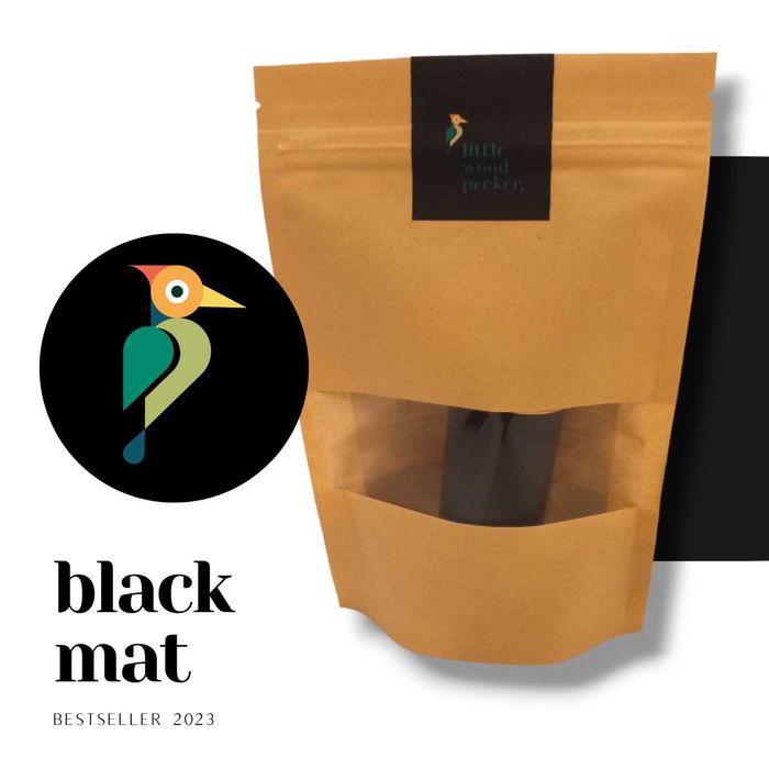 Okleina do nóżek krzesełka ANTILOP IKEA BLACK MAT czarny matowy