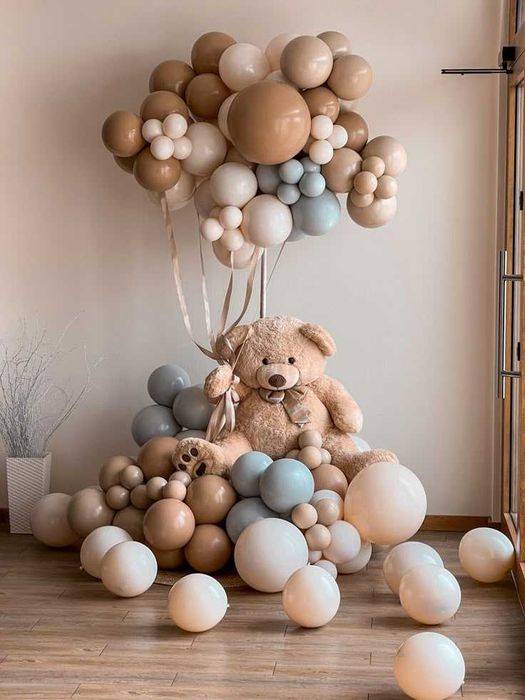 Ścianka balonowa/Roczek/Urodzin/Chrzest/Komunia/Baby Shower/Balony