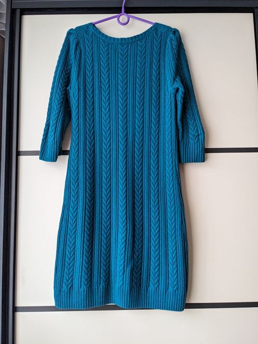 Платье туника вязанный трикотаж