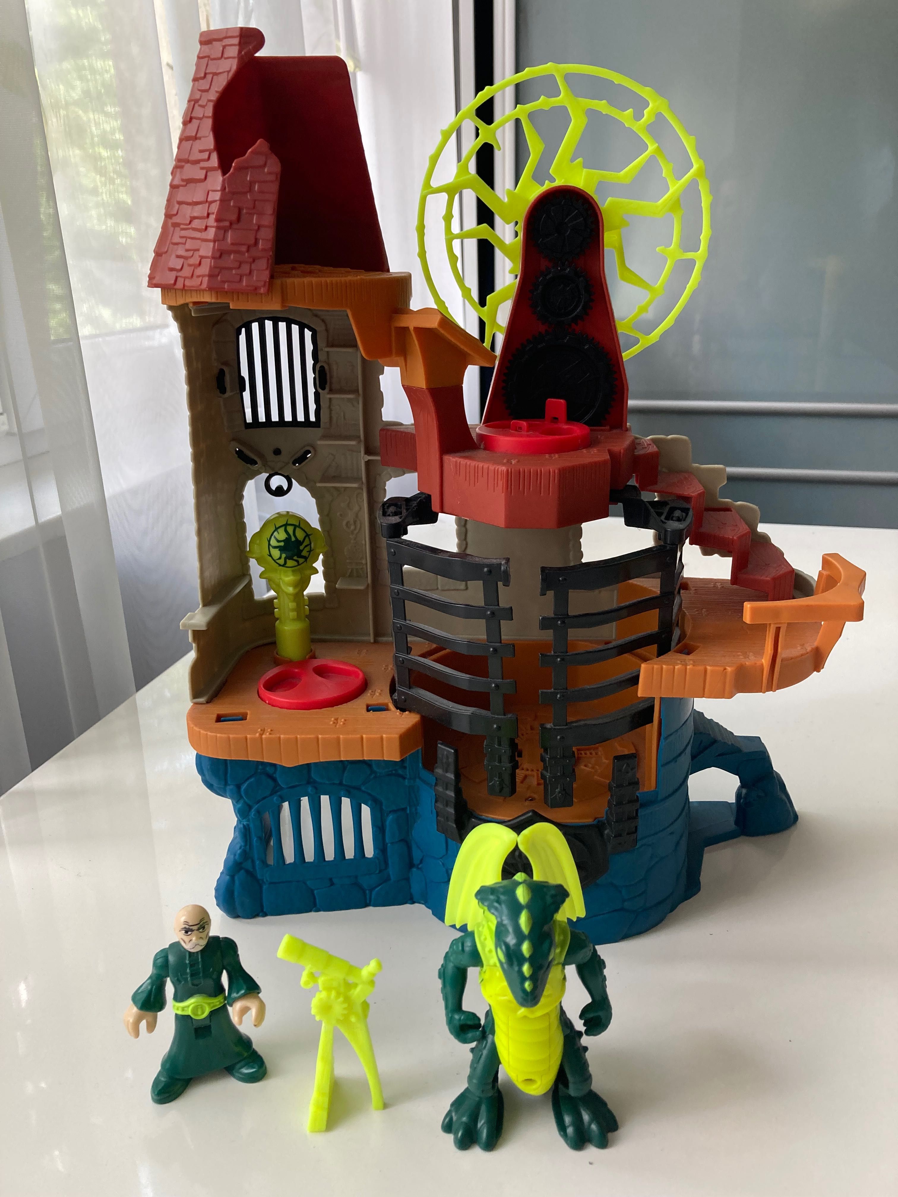 Wieża zamek czarnoksiężnika Imaginext Fisher Price