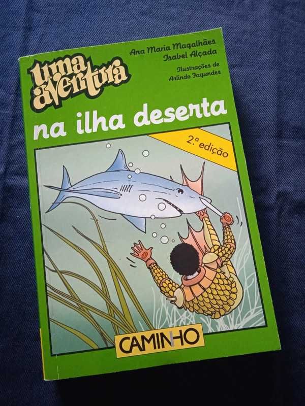 2 livros da colecção Uma Aventura