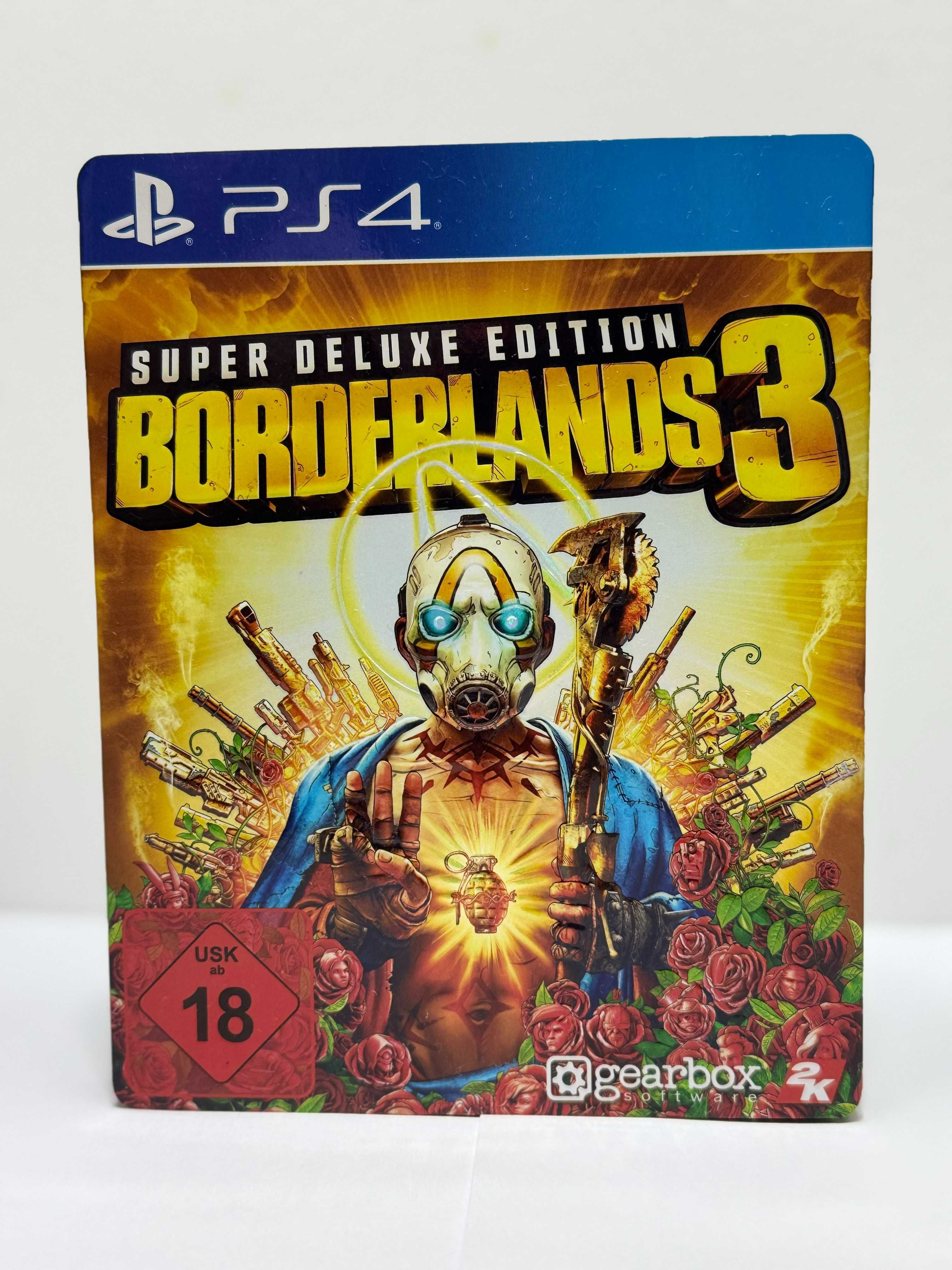 Gra Borderlands 3 Super Deluxe Edition na PS4 Playstation 4, bdb stan