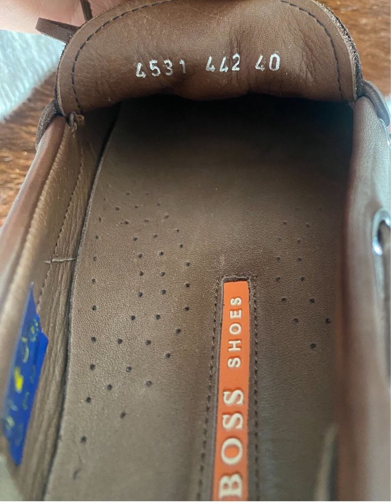 Мокасины BOSS shoes р.40