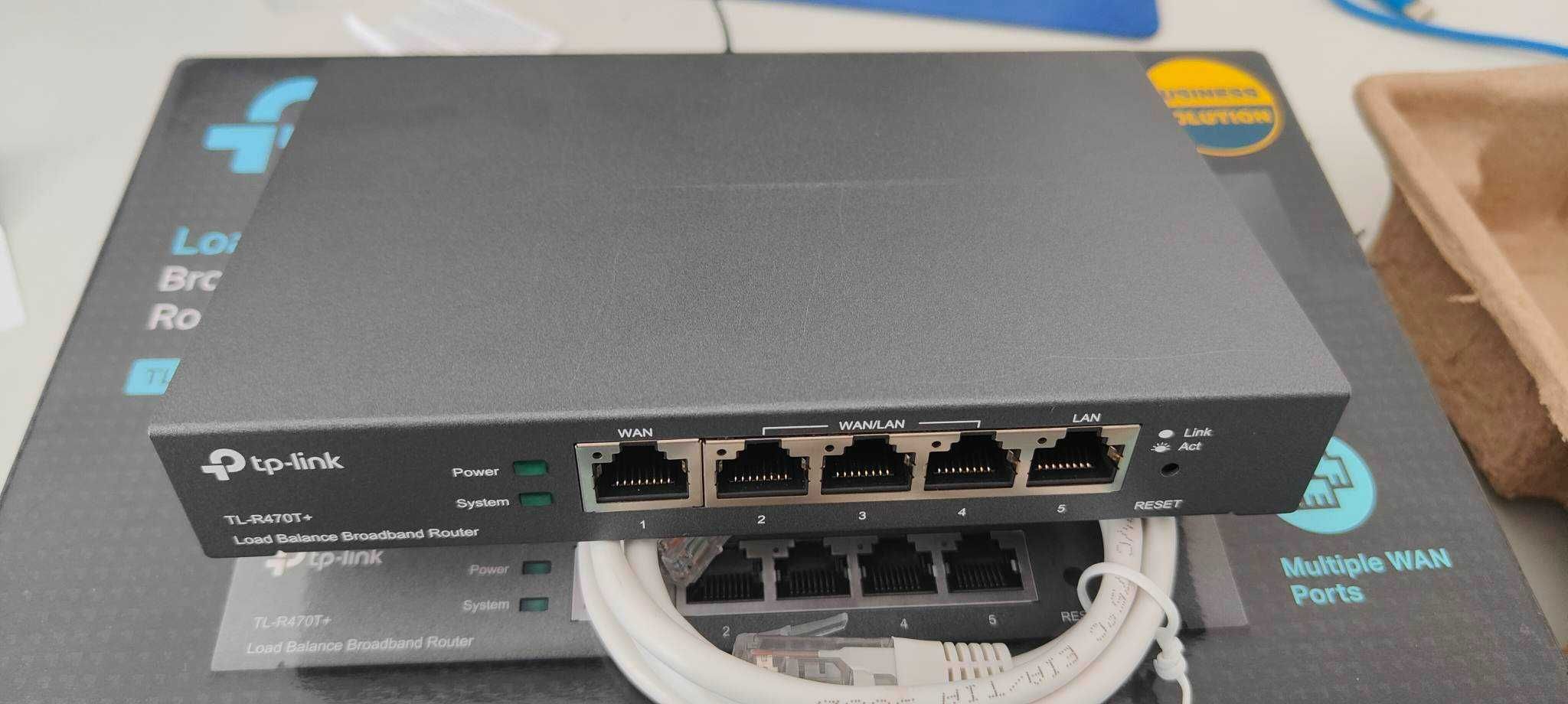 Router przewodowy TP-LINK TL-R470T+