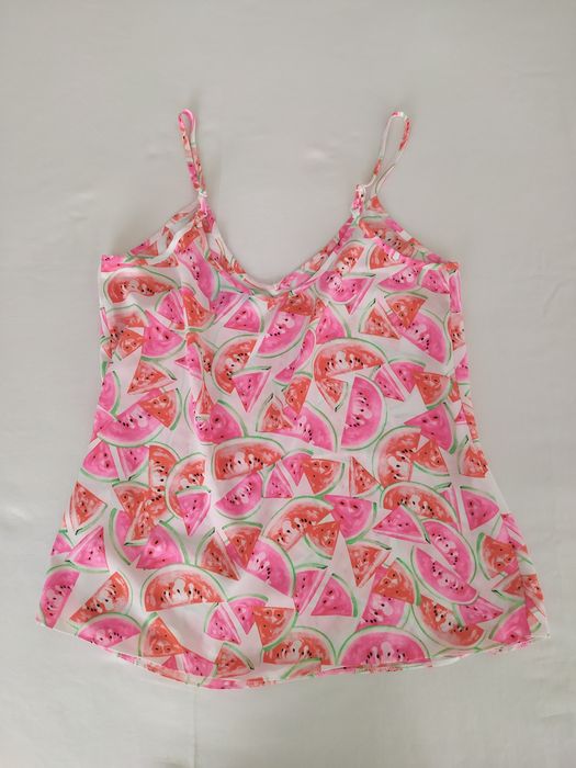 Bluzka na lato, na ramiączkach, elegancki top, slodka koszulka damska