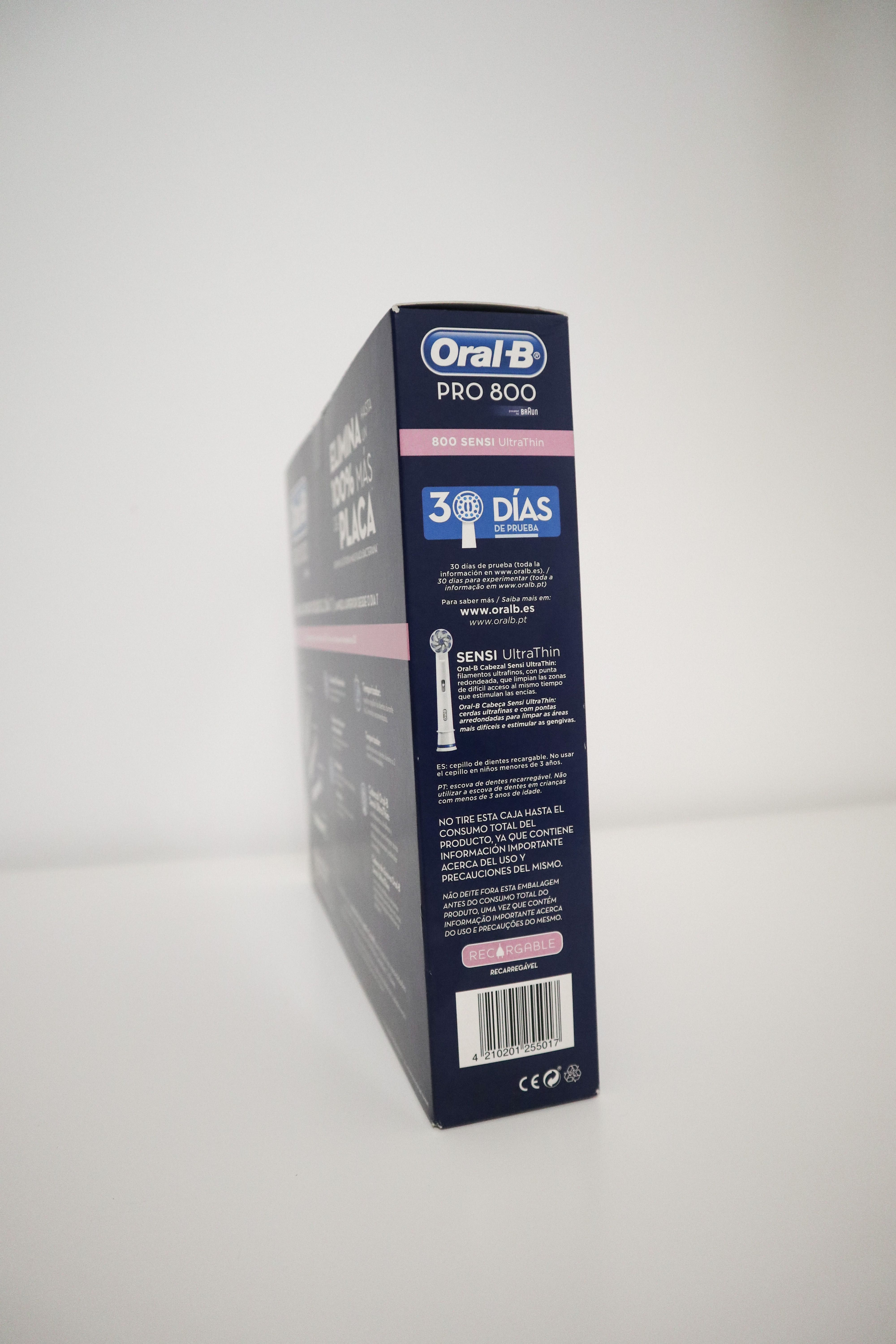 Oral-B Pro 800 Sensi UltraThin - Edição Especial