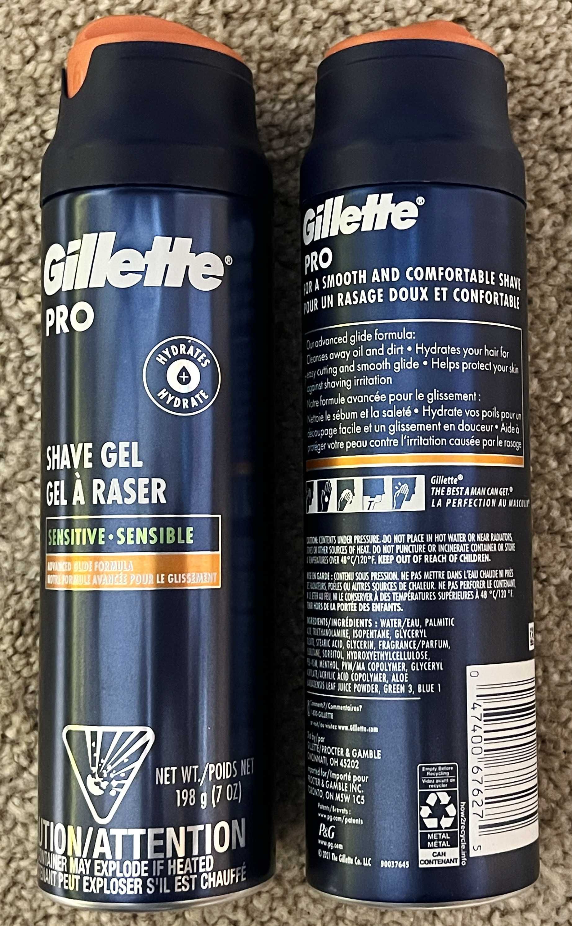 Картриджи 6шт Schick Hydro 5 Sensitive США, Barbasol 6 лезвия, лосьон