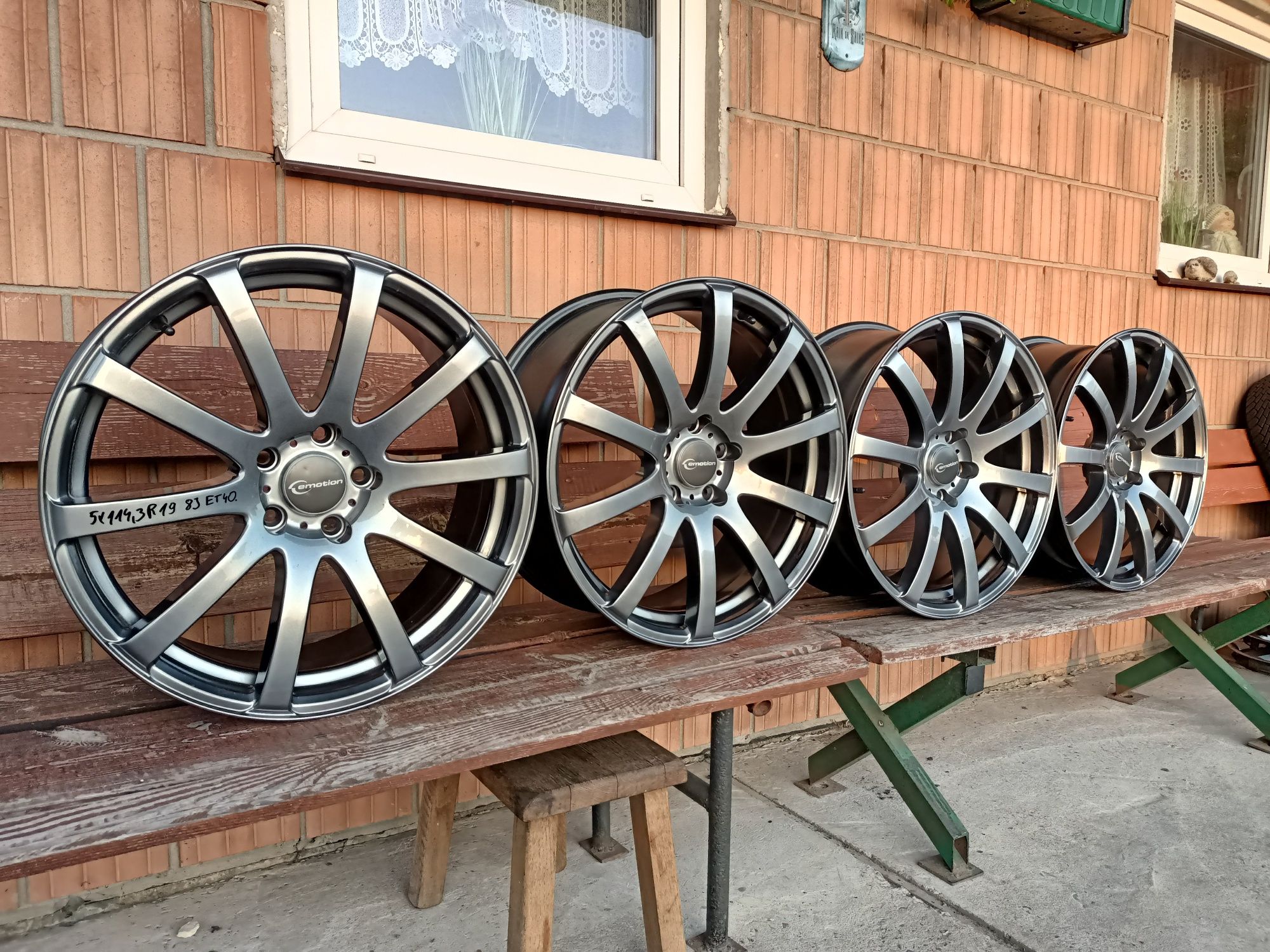 Felgi 5x114,3 R19 Honda KiA Toyota