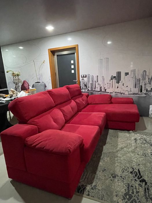 Chaise Longue vermelho