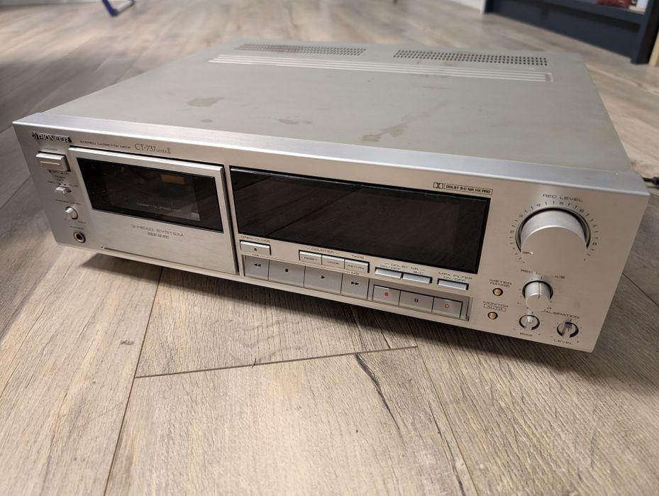 Pioneer ct-737 mark 2, magnetofon deck, uszkodzony