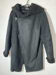 H&M / Płaszcz kurtka z kapturem polar baranek / M