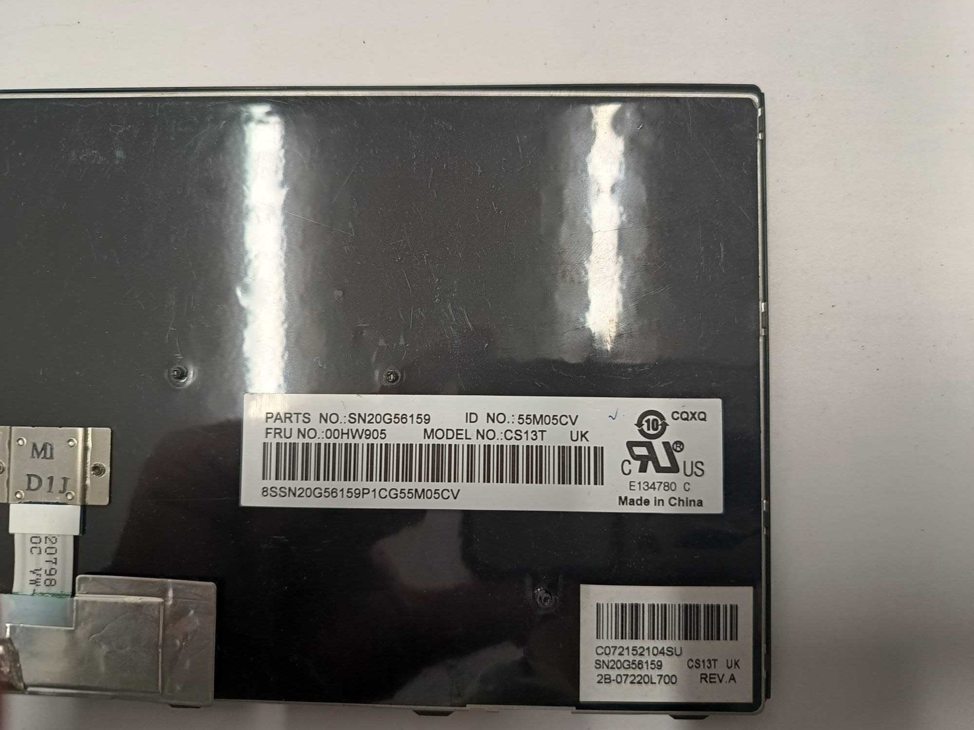 Klawiatura do laptopa Lenovo CS13T-UK. (11)