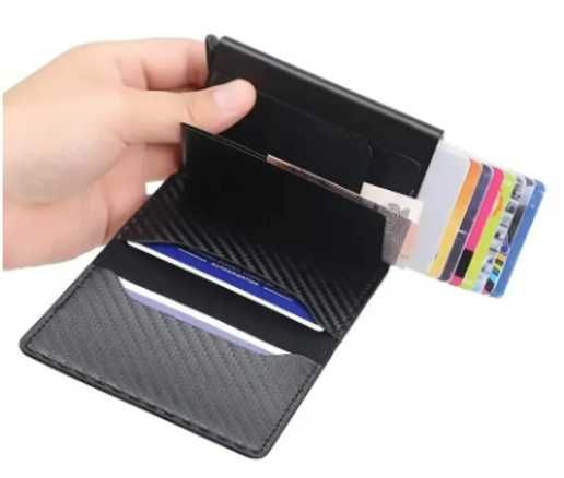 Carteira Slot - Carteira Slot castanha