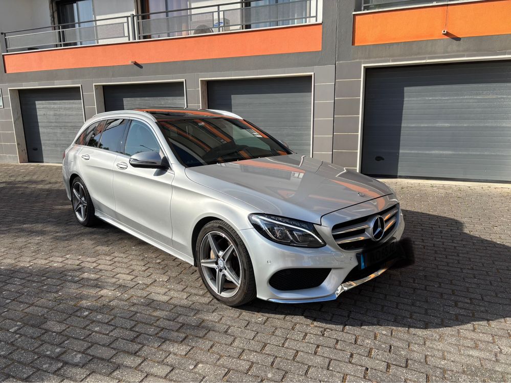 Mercedes C220 CDI AMG Line AirMatic GPS Profissional 7G TRONIC-Auto