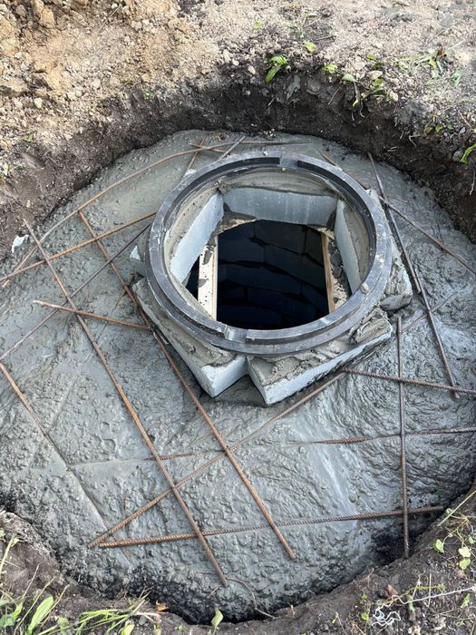 Септик под ключ с гарантией! Выгребные ямы, бетонные кольца