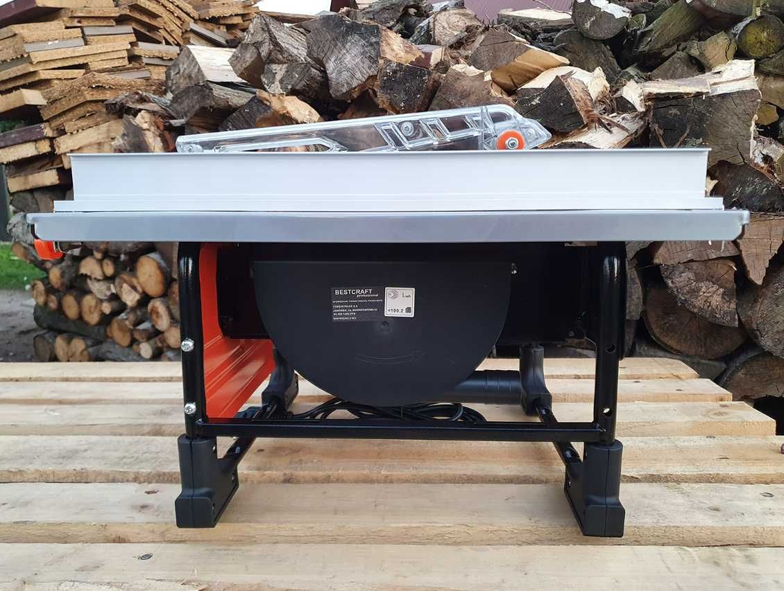Стаціонарна циркулярна пила Циркулярка 1500W Bestcraft EC554 Польща