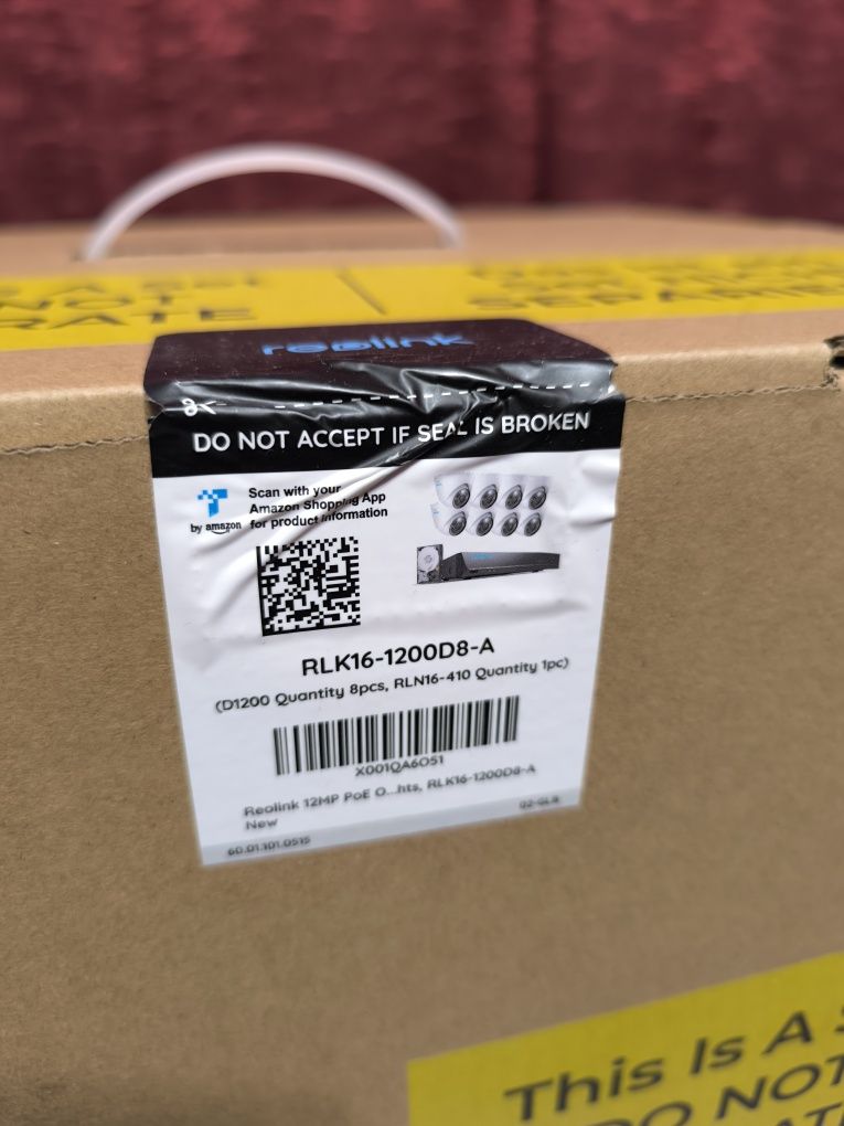 Комплект відеонагляду Reolink RLK16-1200D8-A 12MP