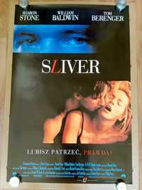 Plakaty filmowe SLIVER Sharon Stone Oryginalny plakat kinowy z 1993 r.