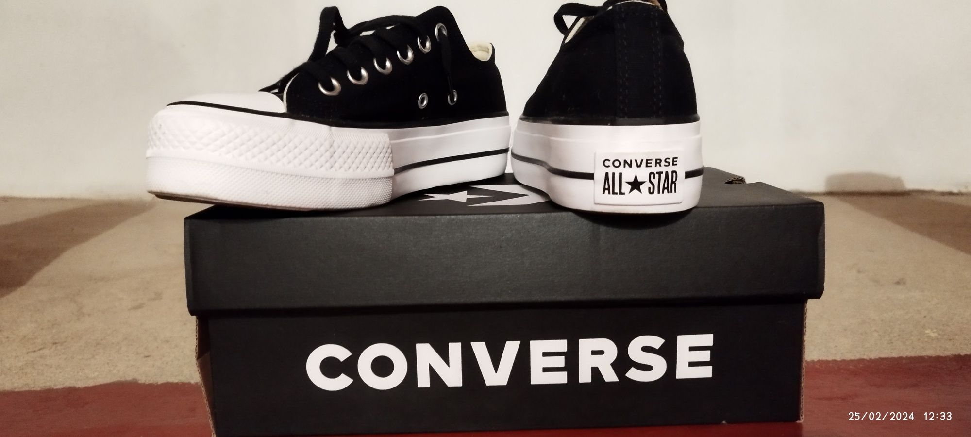 All Star Converse originais - pretos 35