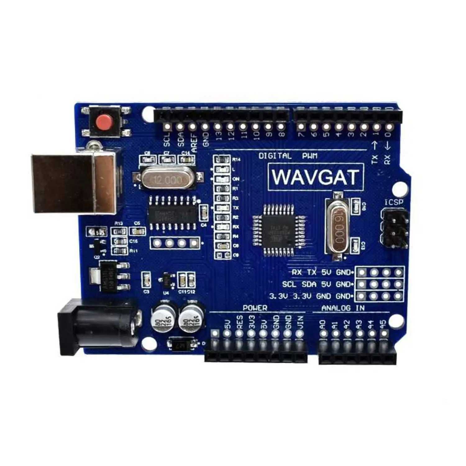 Отладочная плата Arduino Uno Rev3 (CH340G) WAVGAT