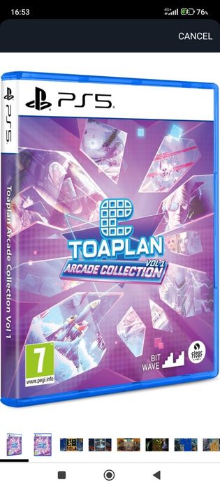 Toaplan Arcade Collection Vol. 1 e Vol 2/ PS5