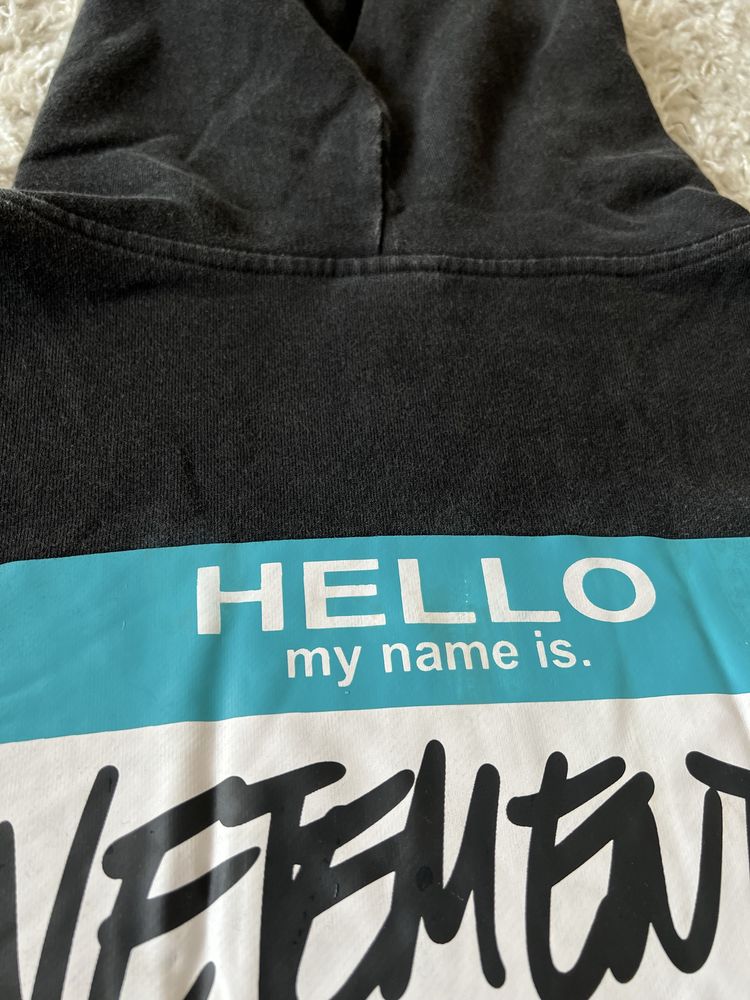 Vetements зіп худі