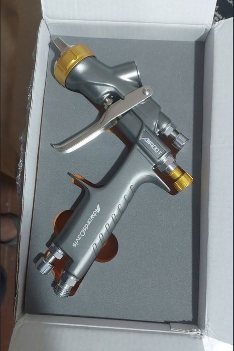 Краскопульт AdwardsDevis W400 HVLP,1.3 mm,1.4 mm з розрізною дюзою