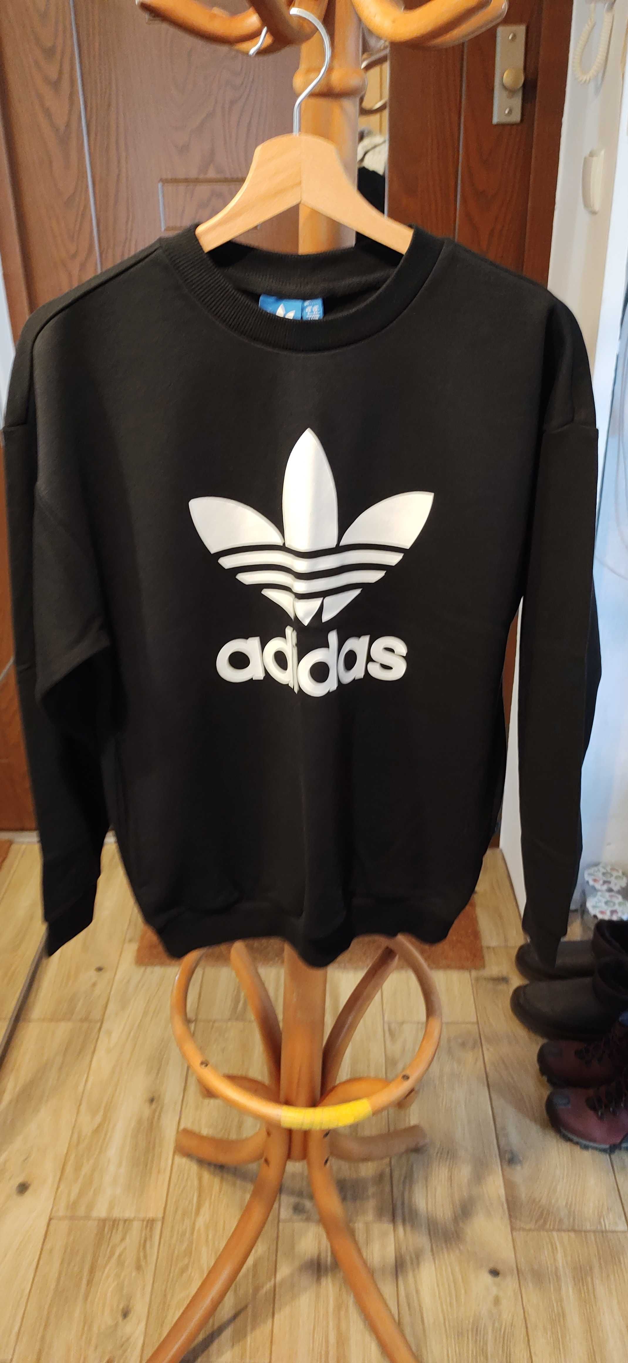 Bluza Adidas treofil czarna rozmiar Xs