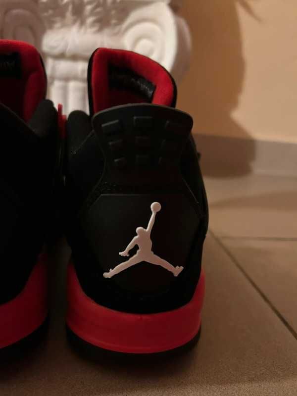 Nike_Air_Jordan_4 |Red Thunder|Retro| rozmiar EU.42