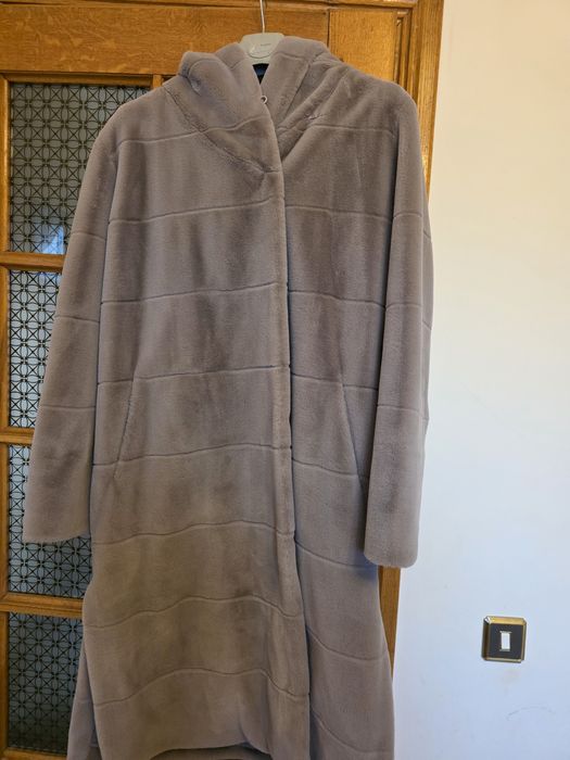 Шуба жіноча з екохутра