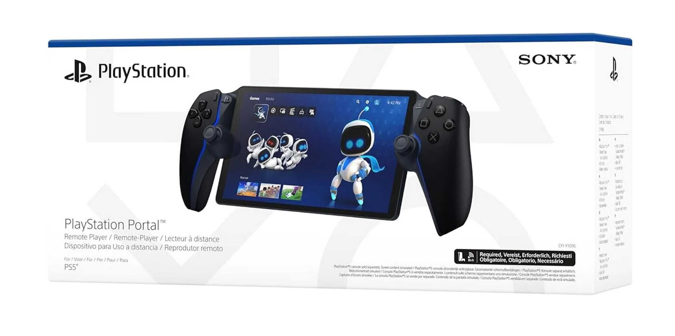 Konsola SONY PlayStation Portal do systemu PS5 (Midnight Black)