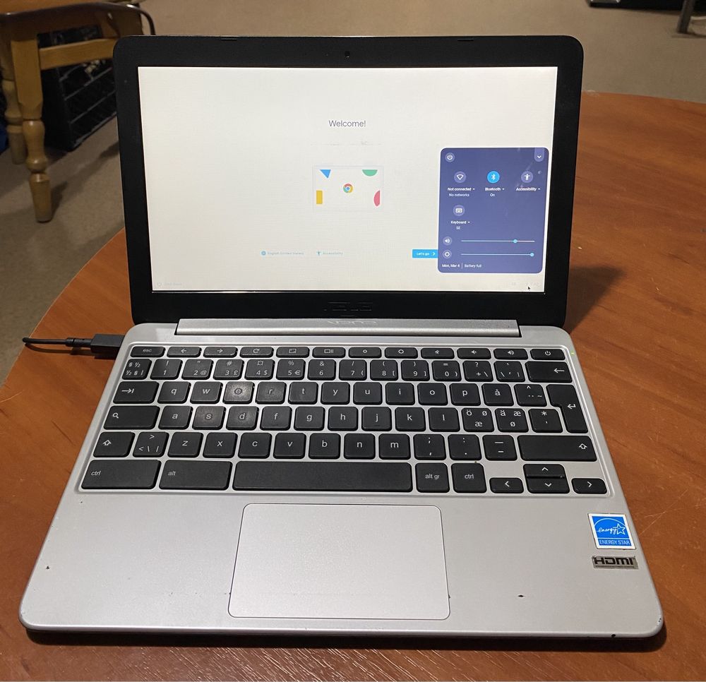 asus chromebook с201р 11.6"/4GB RAM/16GB SSD! Артикул D259