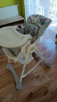 Krzesełko do karmienia baby design baby Gray