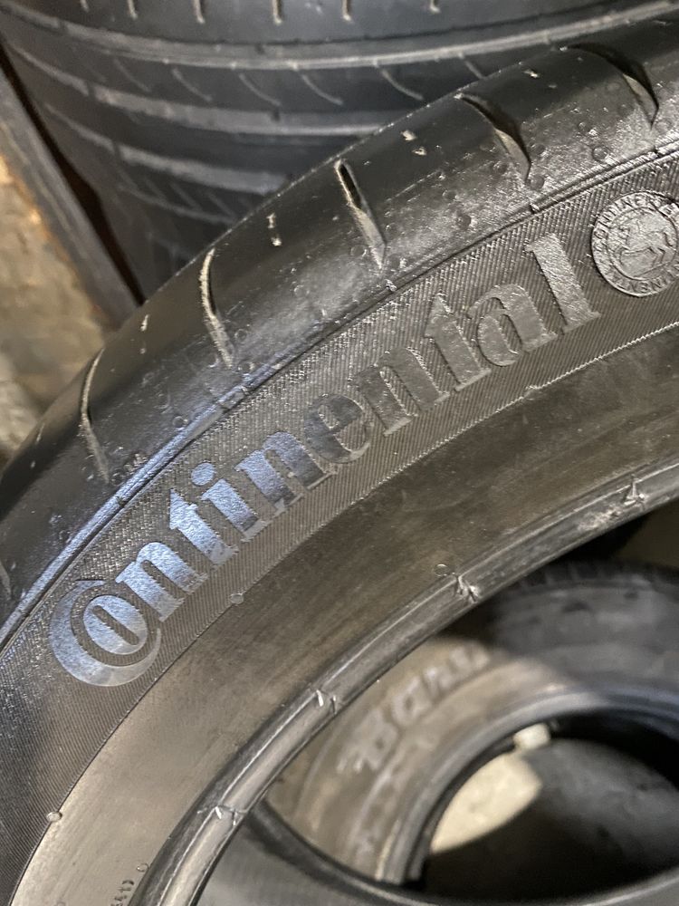 Шины 255/45 R18  летниe пара Continental ContiSportContact 5.