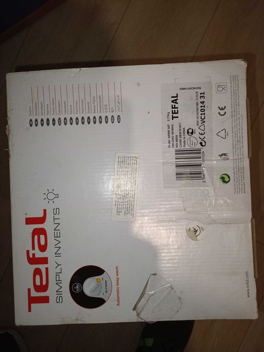 Пароварка TEFAL VC 1014, новая
