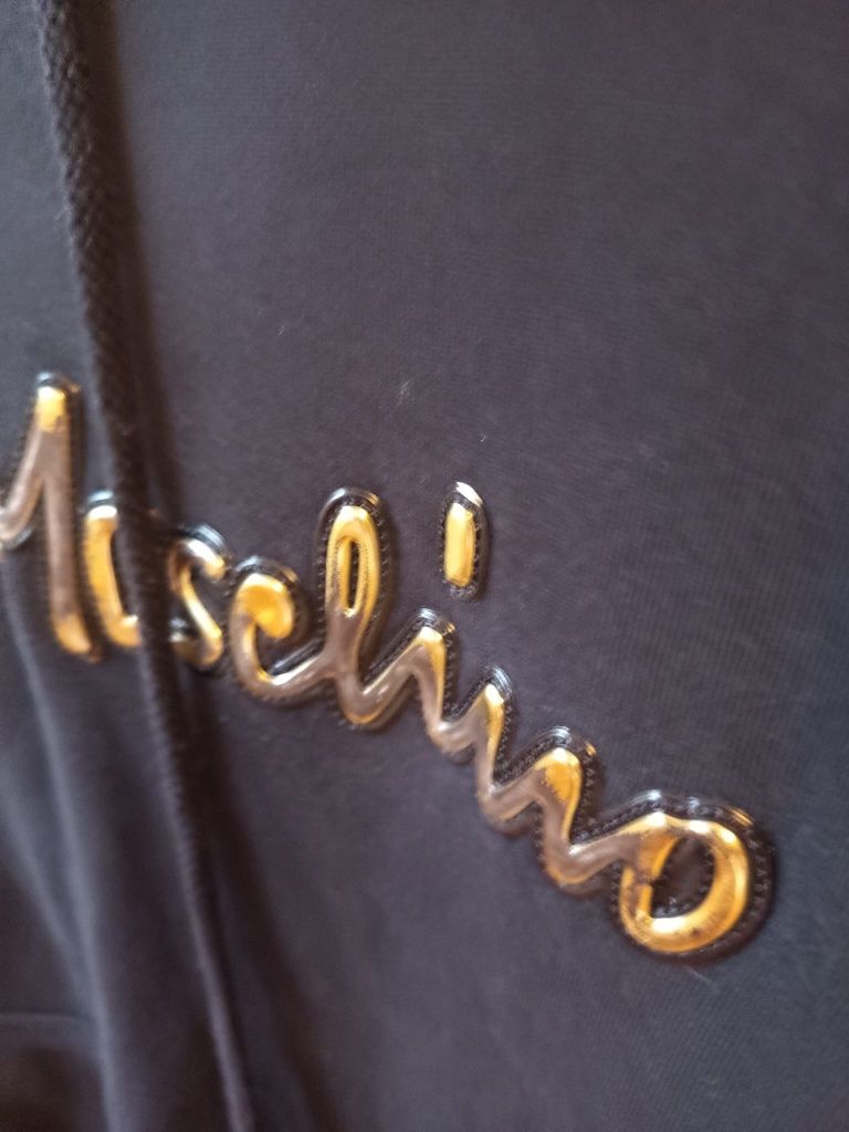 Moschino oryginalne bluzy z kapturem męskie jak nowe