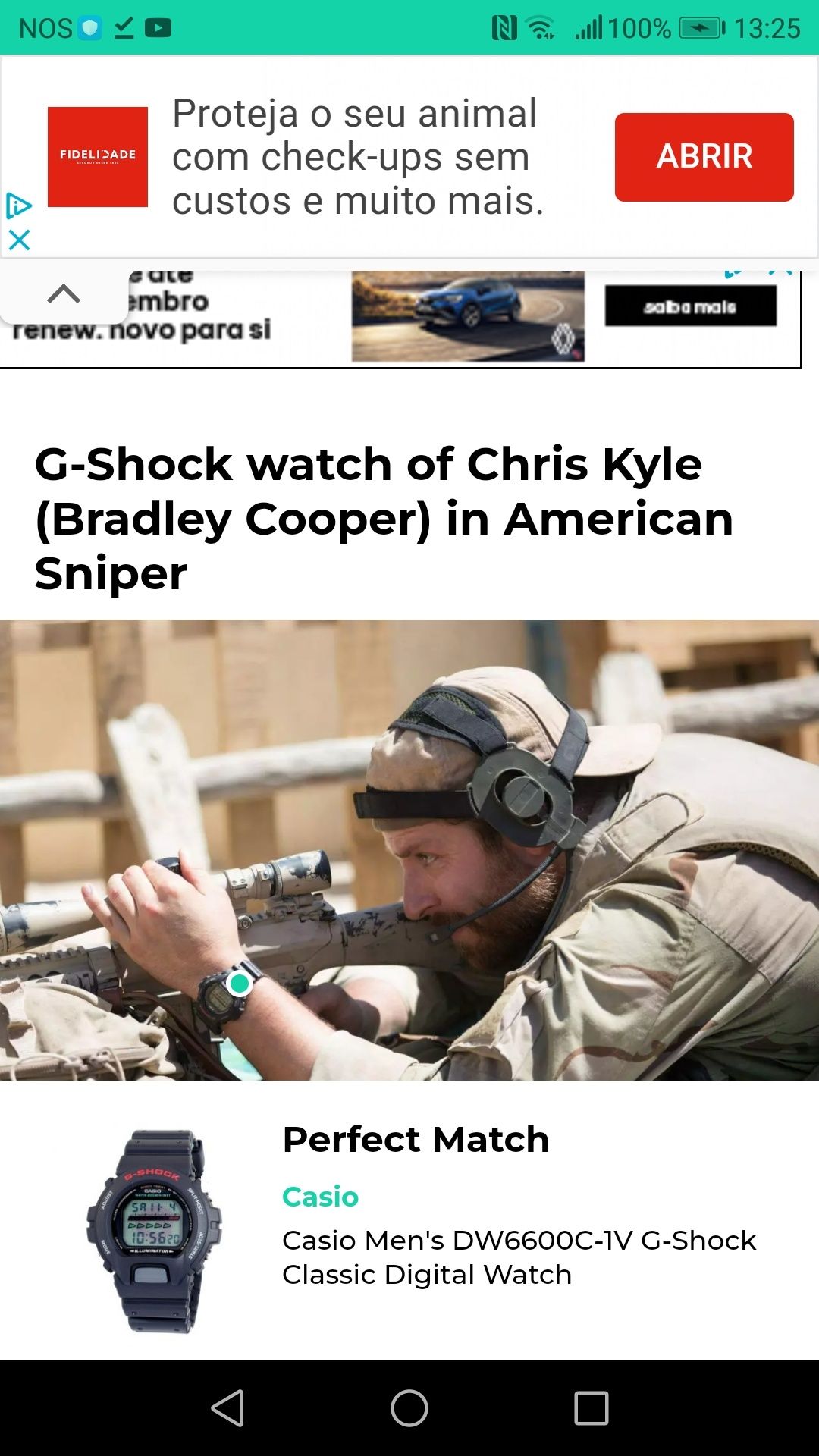 Casio g- shock dw-6600 "American sniper"